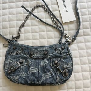 Balenciaga Denim crossbody Bag